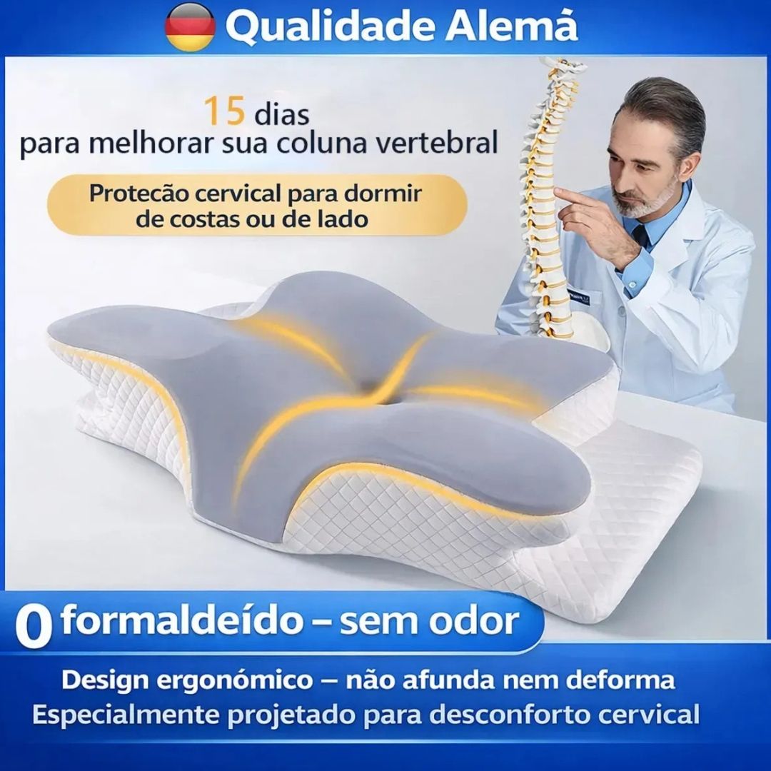 Travesseiro Cervical Ortopédico Halvo Sleep